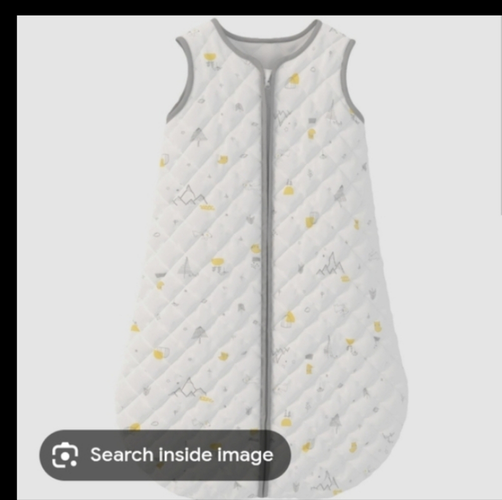 Baby Weighted Sleep Sack with Zipper,100% Natural Cotton‎ S 0-3 Months Unisex